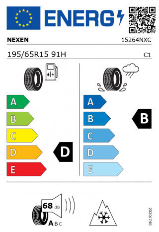 Nexen NBlue 4Season 195 / 65 R 15 91 H