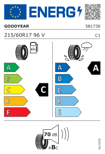 Goodyear Efficientgrip 2 SUV 215 / 60 R 17 96 V